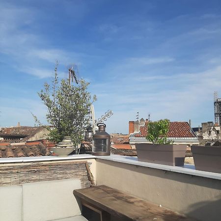 Appartement Avec Terrasse Centre Bordeaux Eksteriør billede
