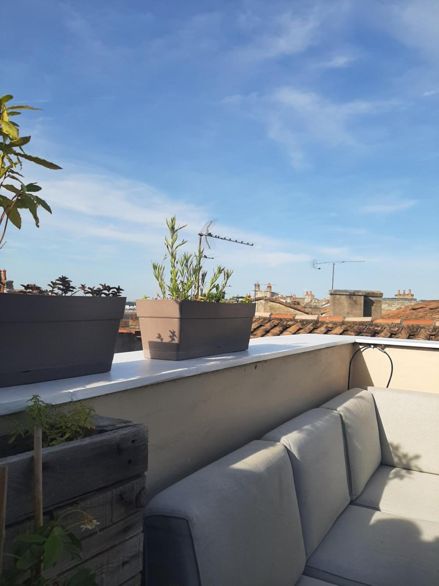 Appartement Avec Terrasse Centre Bordeaux Eksteriør billede